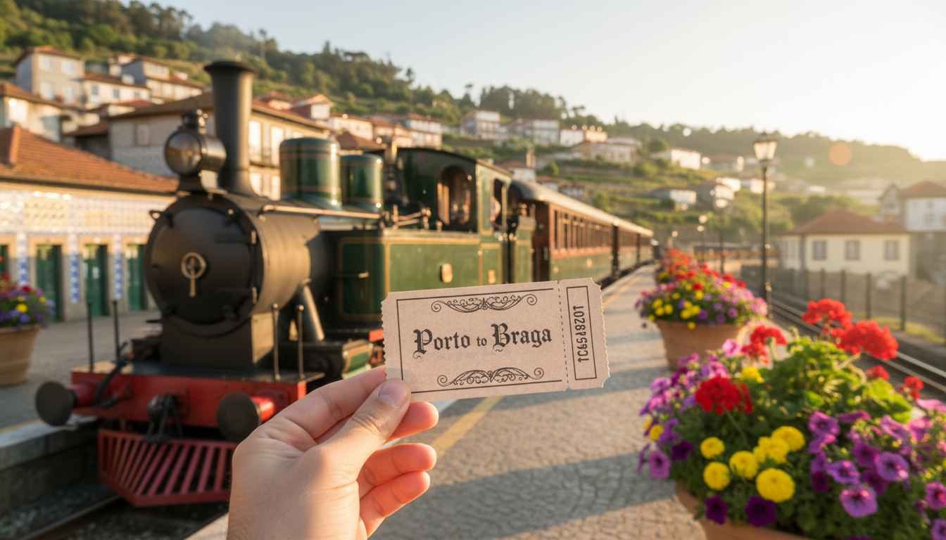 places to visit near porto by train