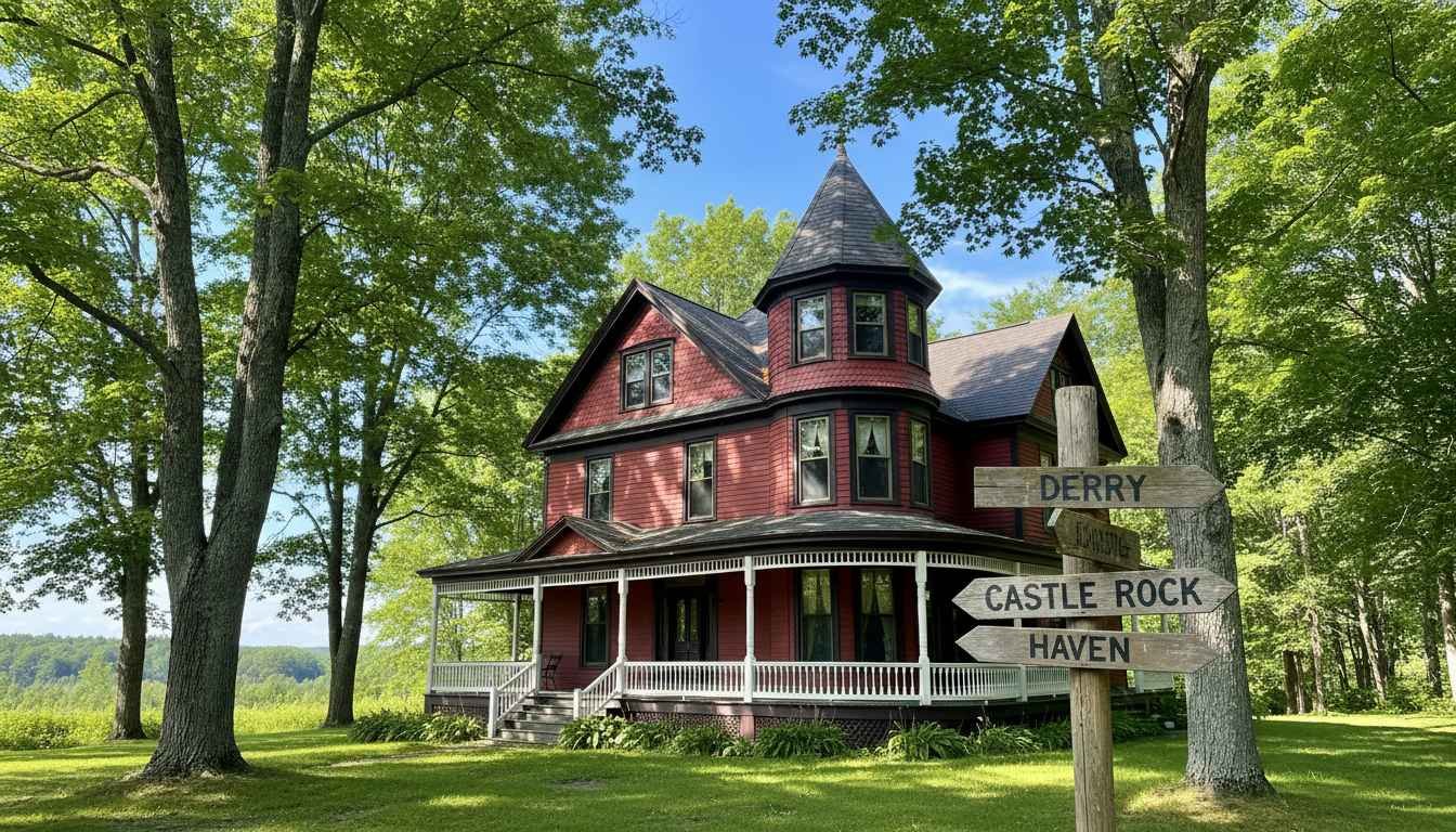 stephen king places to visit in maine